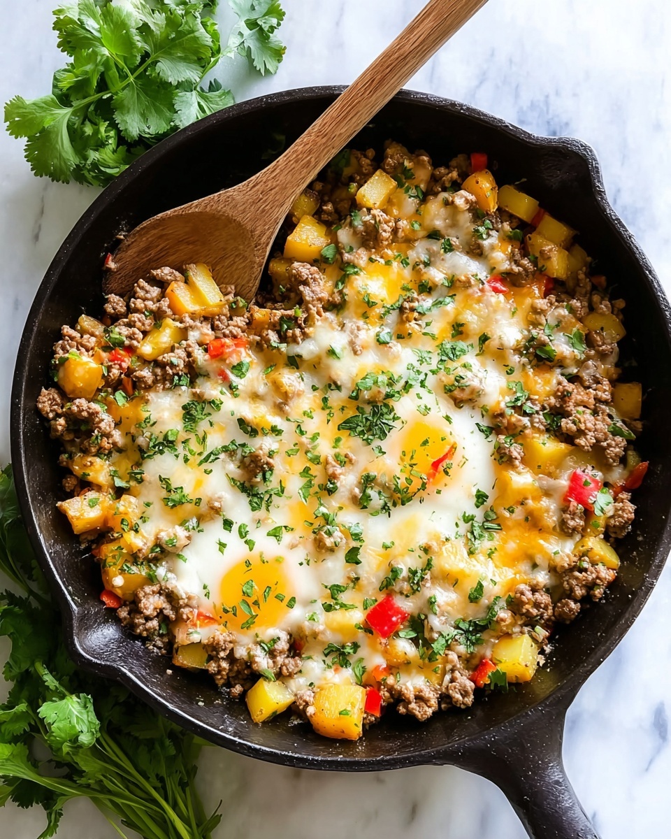 Mexican Ground Beef and Potato Skillet Recipe - Recipe Image