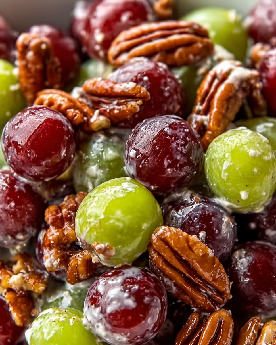 Grape Salad with Brown Sugar & Pecans Recipe - Recipe Image