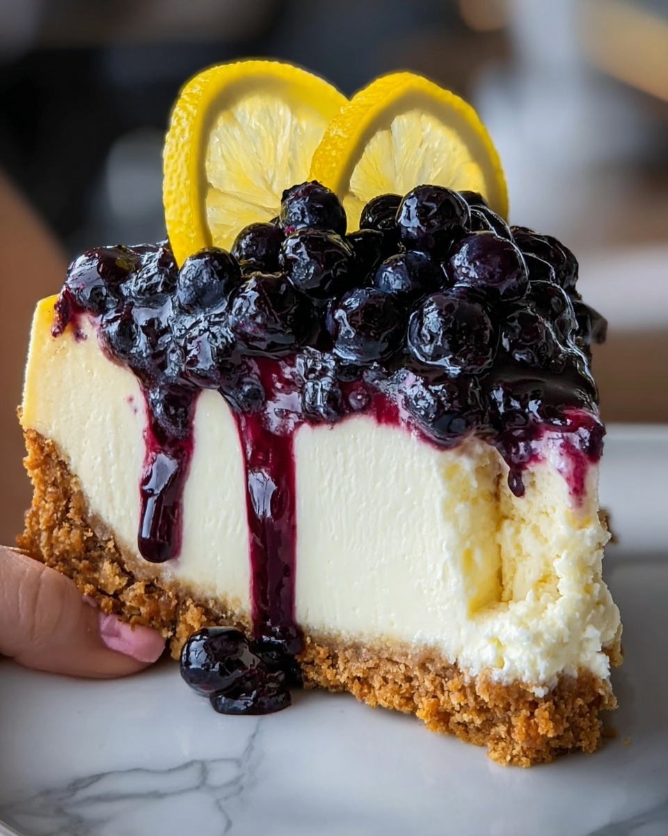 Lemon Blueberry Cheesecake Extravaganza Recipe - Recipe Image