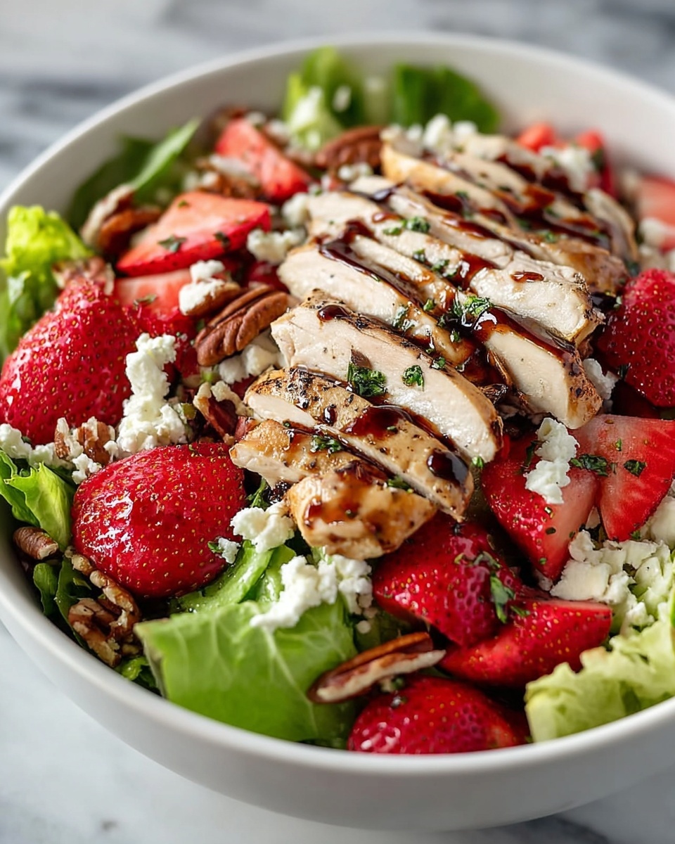 Strawberry Chicken Salad Recipe - Recipe Image