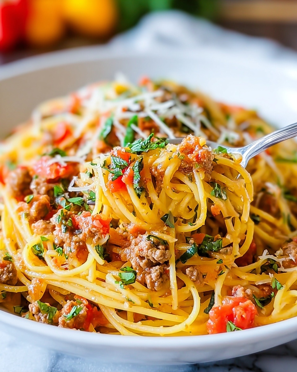 Cowboy Spaghetti Recipe - Recipe Image