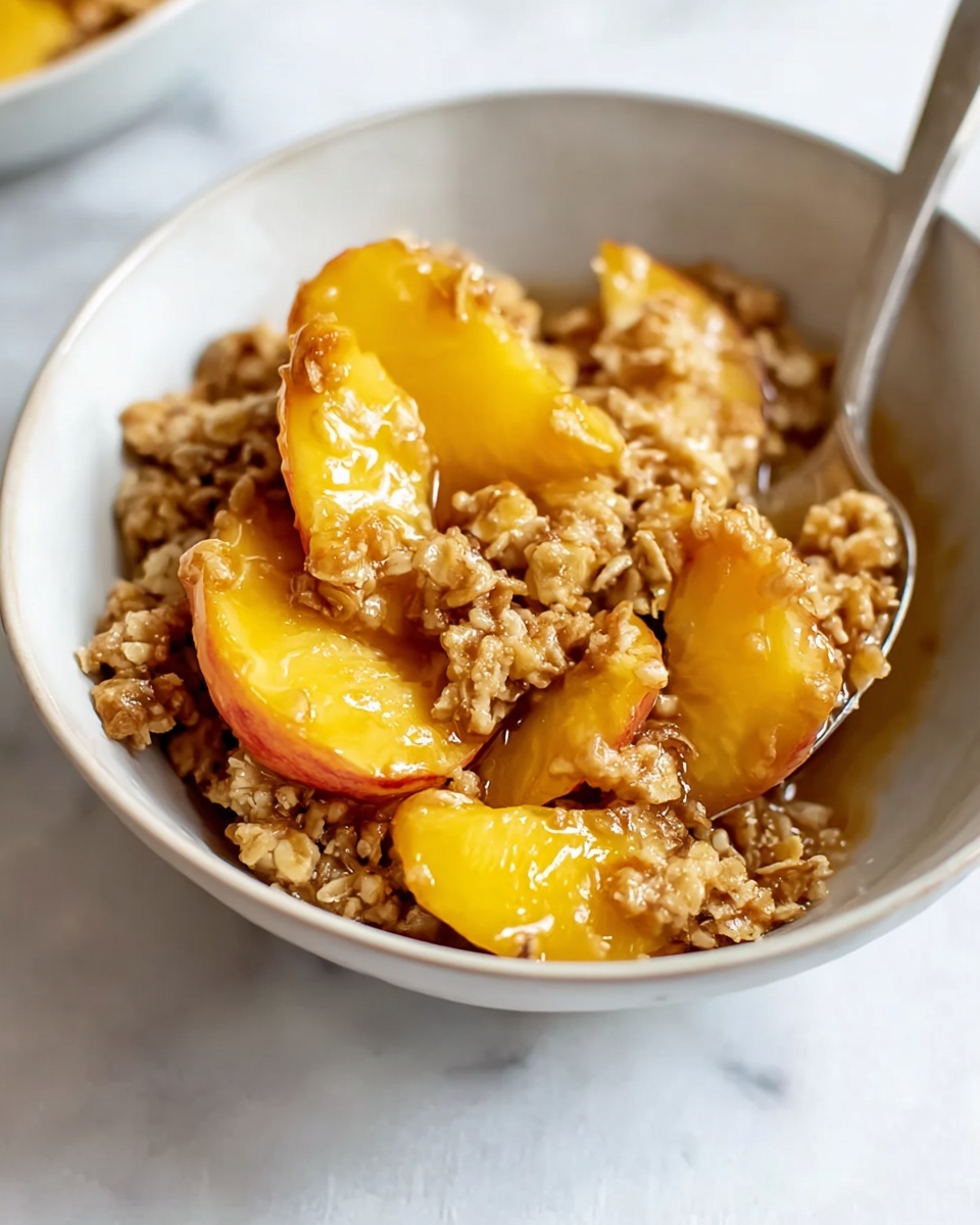 Peach Crisp Recipe - Recipe Image