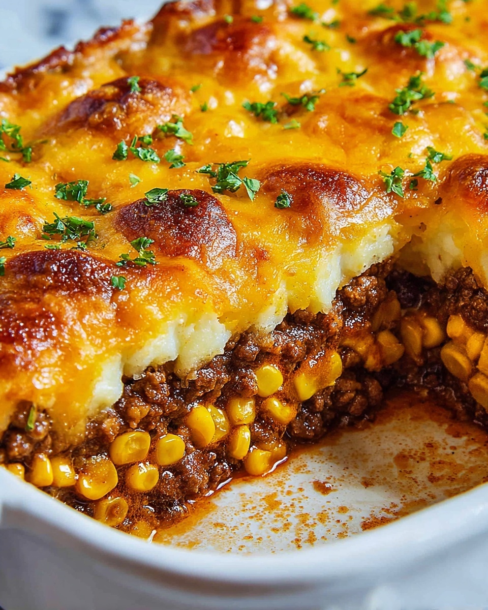 Cowboy Casserole Dinner: A Hearty and Easy Family Meal Recipe - Recipe Image