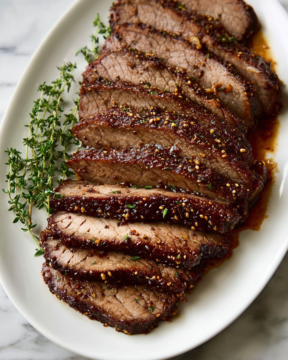 Slow Cooker Pot Roast with Carrots, Potatoes, and Rich Onion-Balsamic Gravy Recipe - Recipe Image