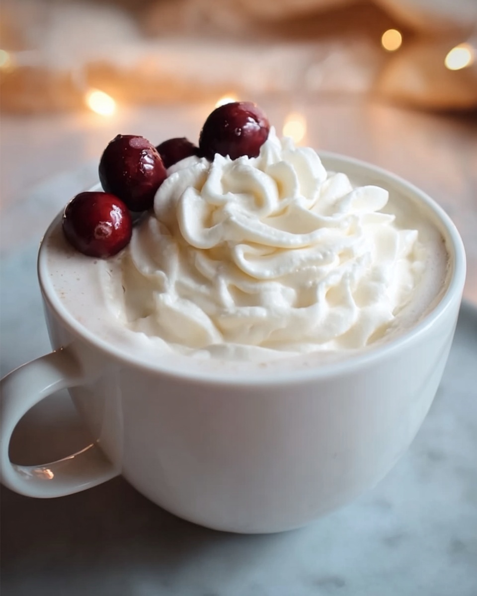 White Hot Chocolate Recipe - Recipe Image