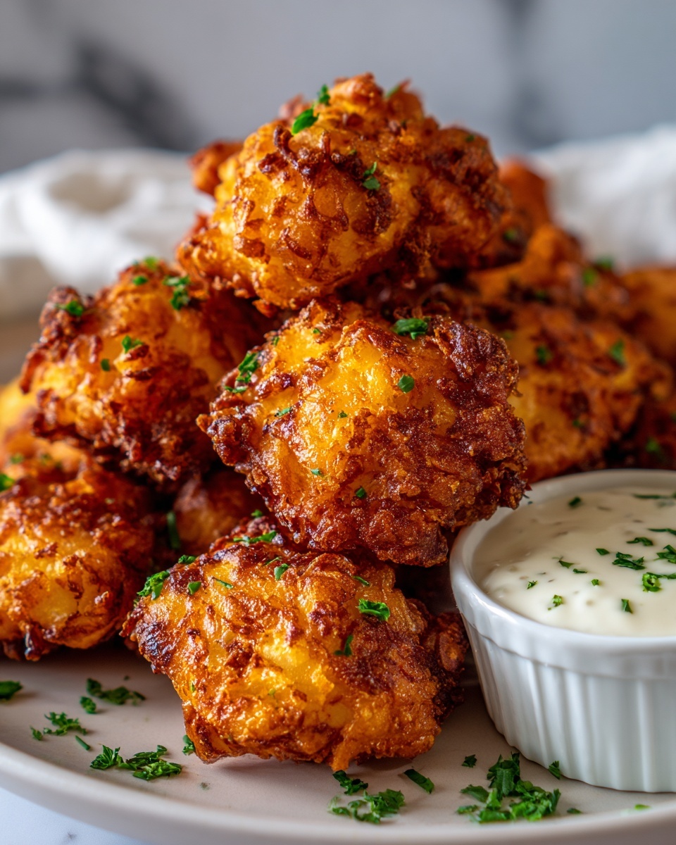 Dill Pickle Chicken Fritters Recipe - Recipe Image