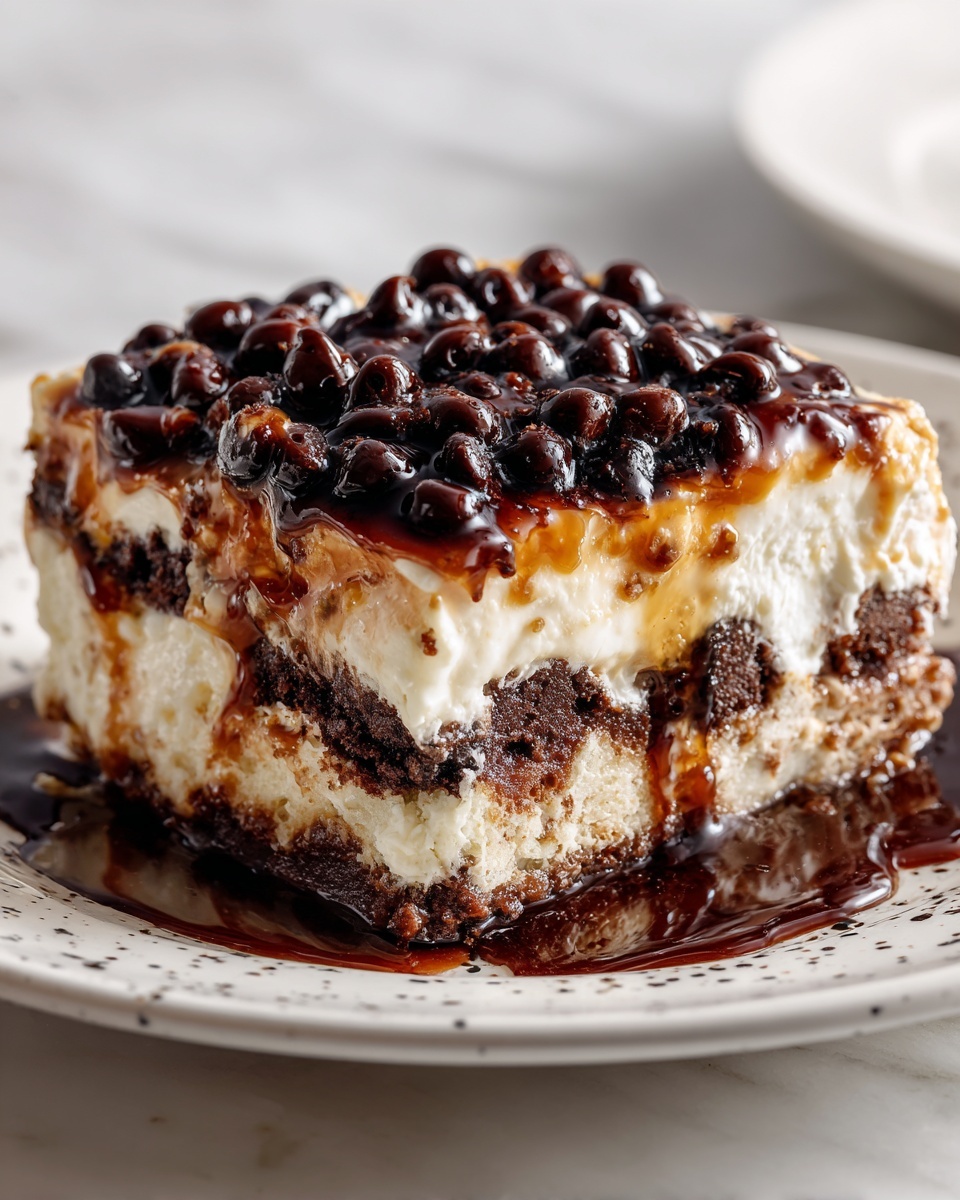 German Chocolate Poke Cake Recipe - Recipe Image