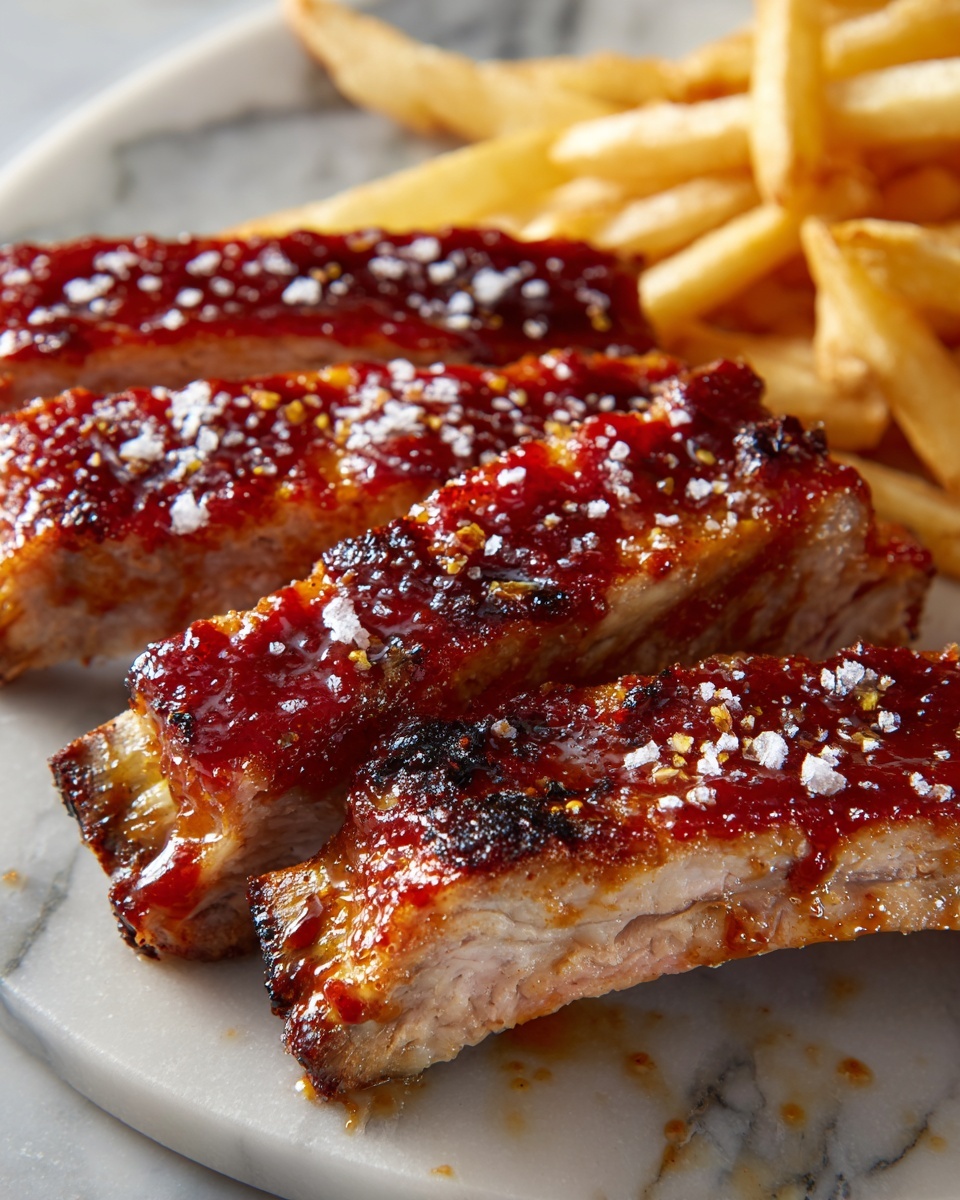 Dr Pepper Glazed Baby Back Ribs Recipe - Recipe Image