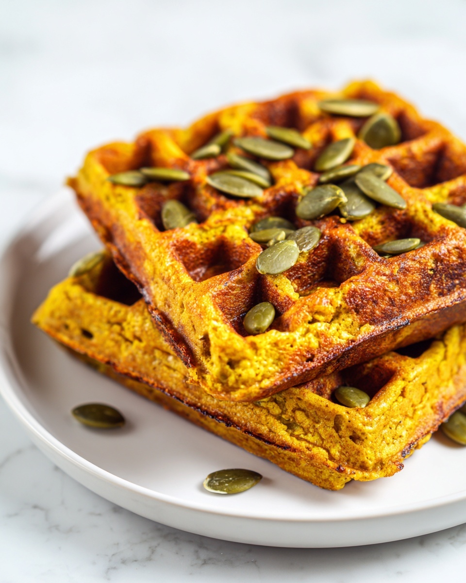 Pumpkin Waffles Recipe - Recipe Image