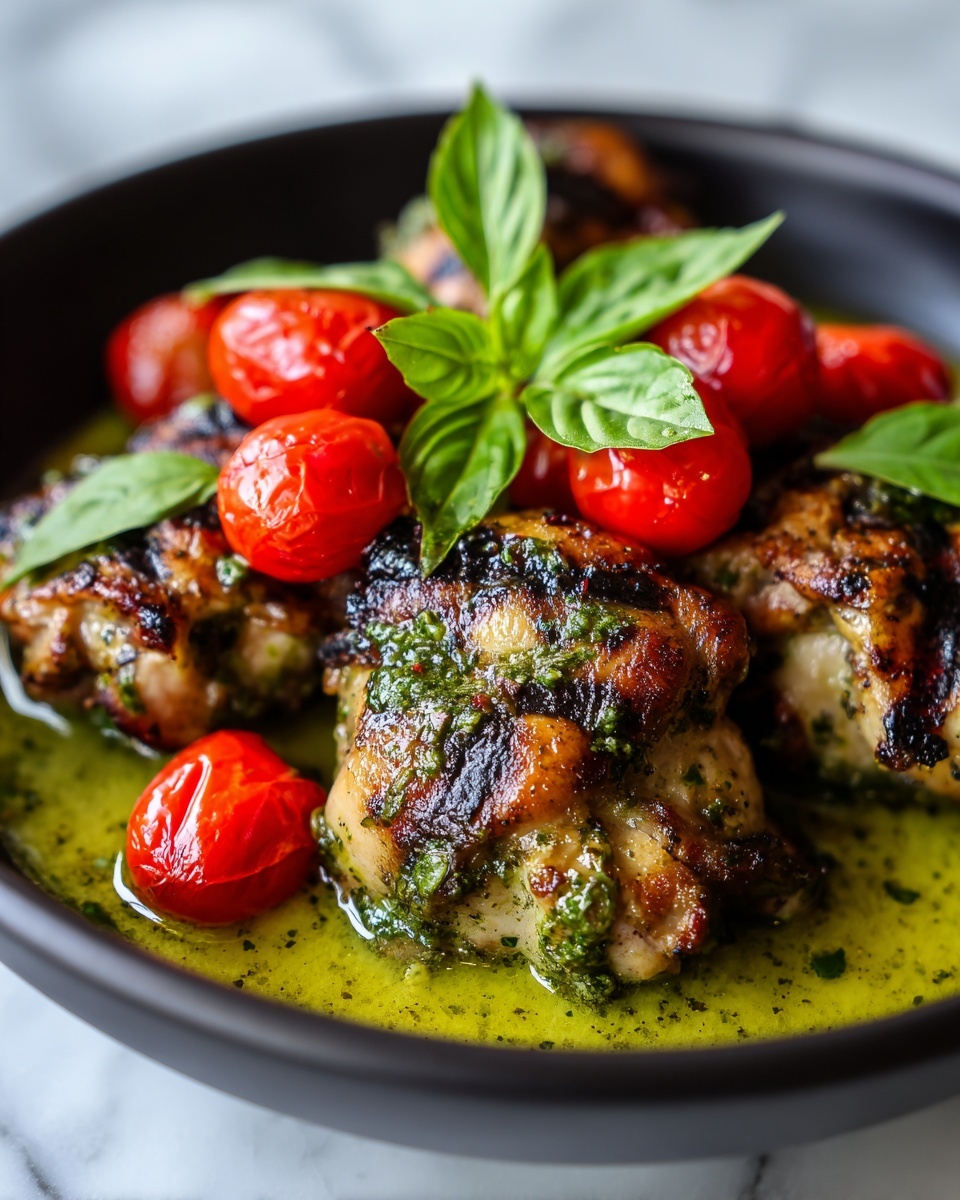 Easy Pesto Chicken Recipe - Recipe Image