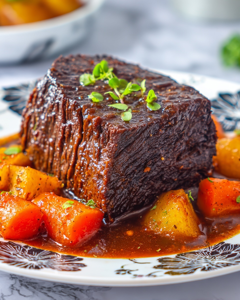 Pot Roast with Carrots & Potatoes Recipe - Recipe Image