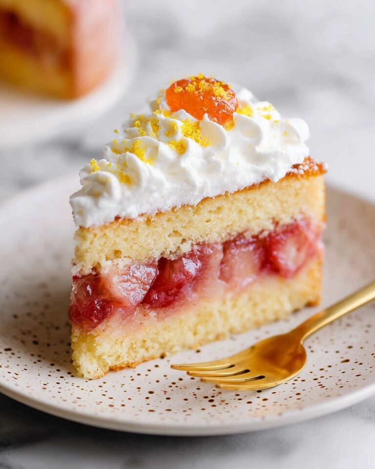 Rhubarb Upside Down Cake Recipe