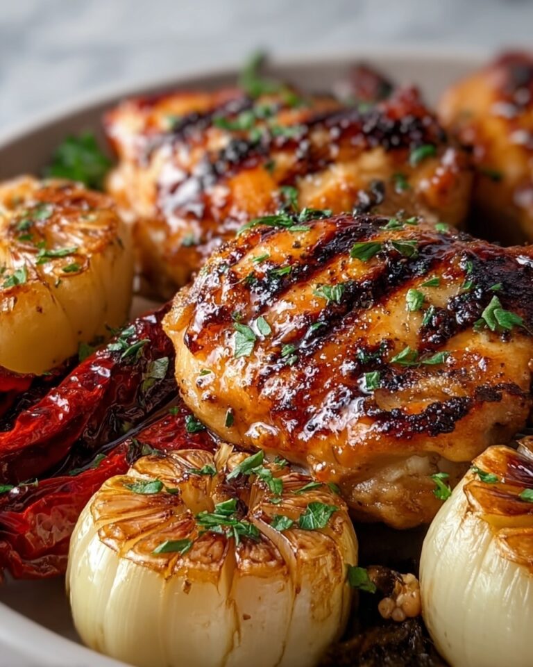 Roasted Garlic Italian Grilled Chicken Recipe