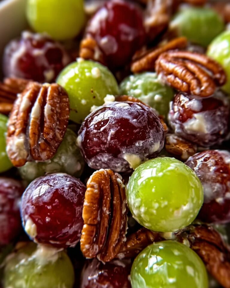 Grape Salad with Brown Sugar & Pecans Recipe