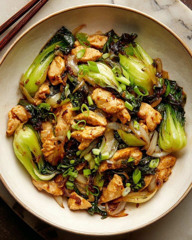 Chinese Chicken and Napa Cabbage Stir-Fry Recipe