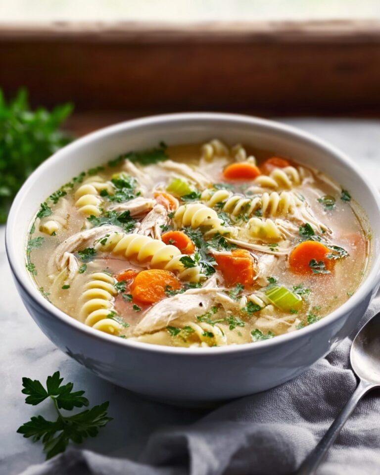 Fresh Herb Chicken Noodle Soup Recipe