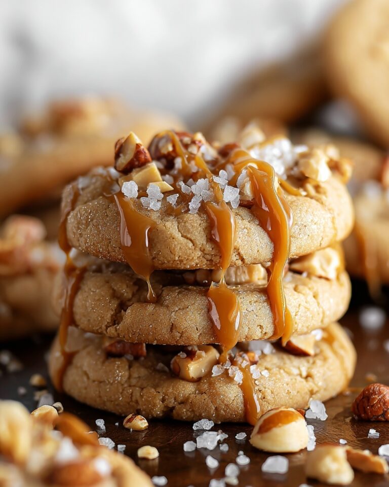 Salted Caramel Crunch Cookies Recipe