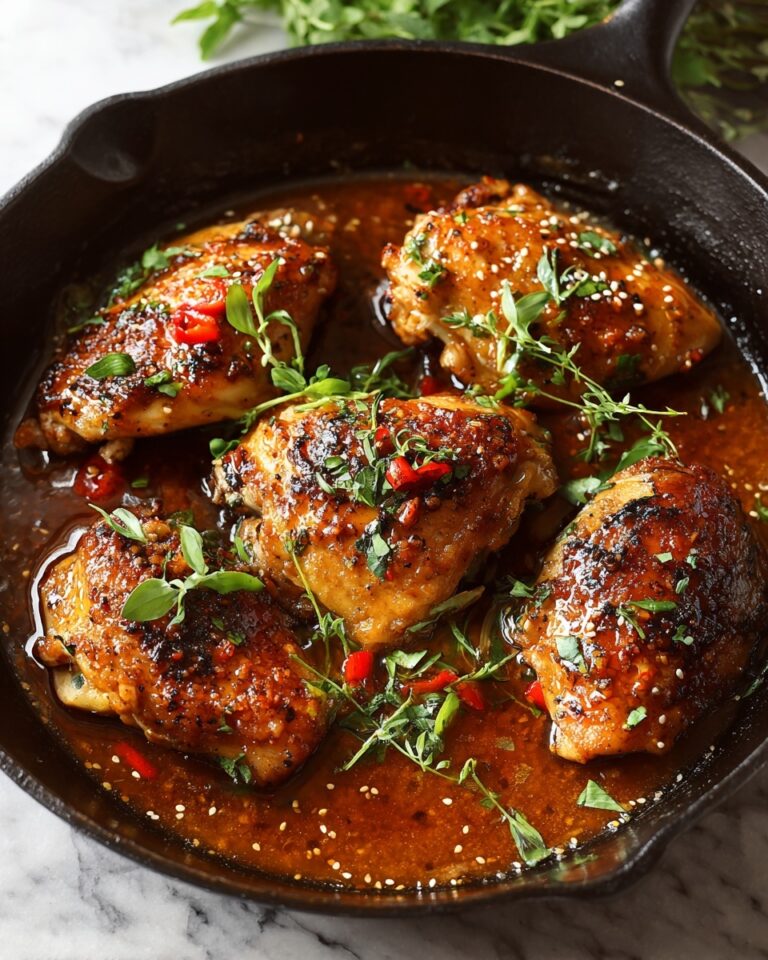 Honey Glazed Chicken Skillet Recipe