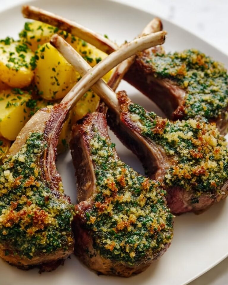 Herb-Crusted Lamb Chops Recipe