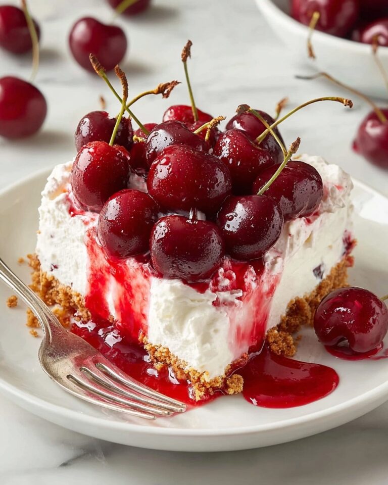 Cherry Delight Cheesecake Fluff Recipe