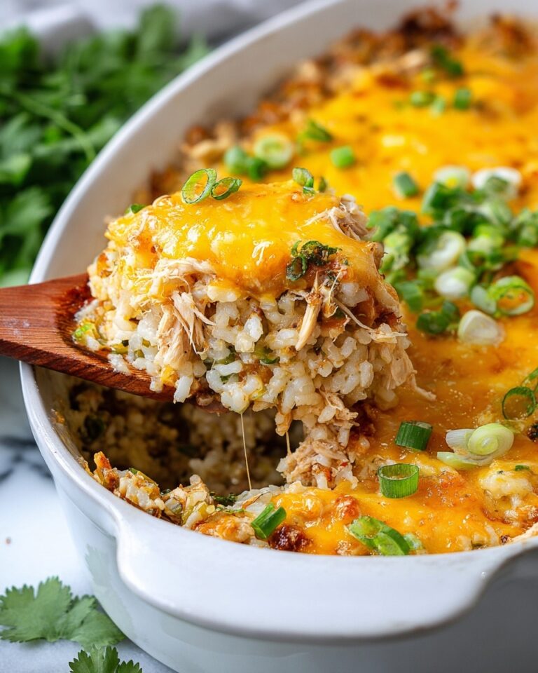 Green Chile Chicken and Rice Casserole Recipe