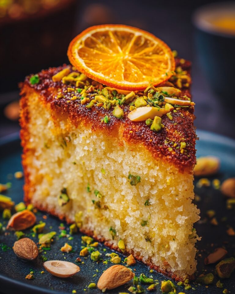 Flourless Orange, Pistachio, and Almond Cake Recipe