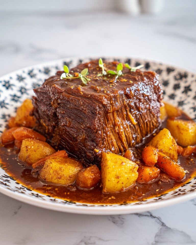 Pot Roast with Carrots & Potatoes Recipe