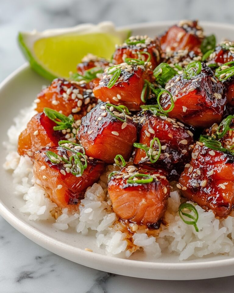Mouthwatering Honey Garlic Salmon Bites Recipe